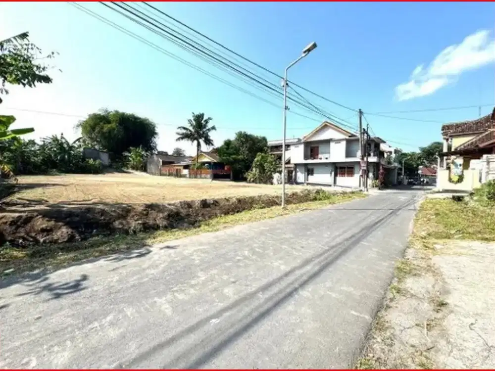 Tanah Dijual Yogyakarta di Jl. Plumbon-Ngalangan Dekat Kampus UII