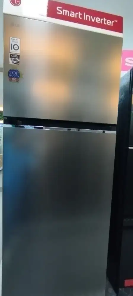 promo kulkas LG 2 PINTU 493L silver