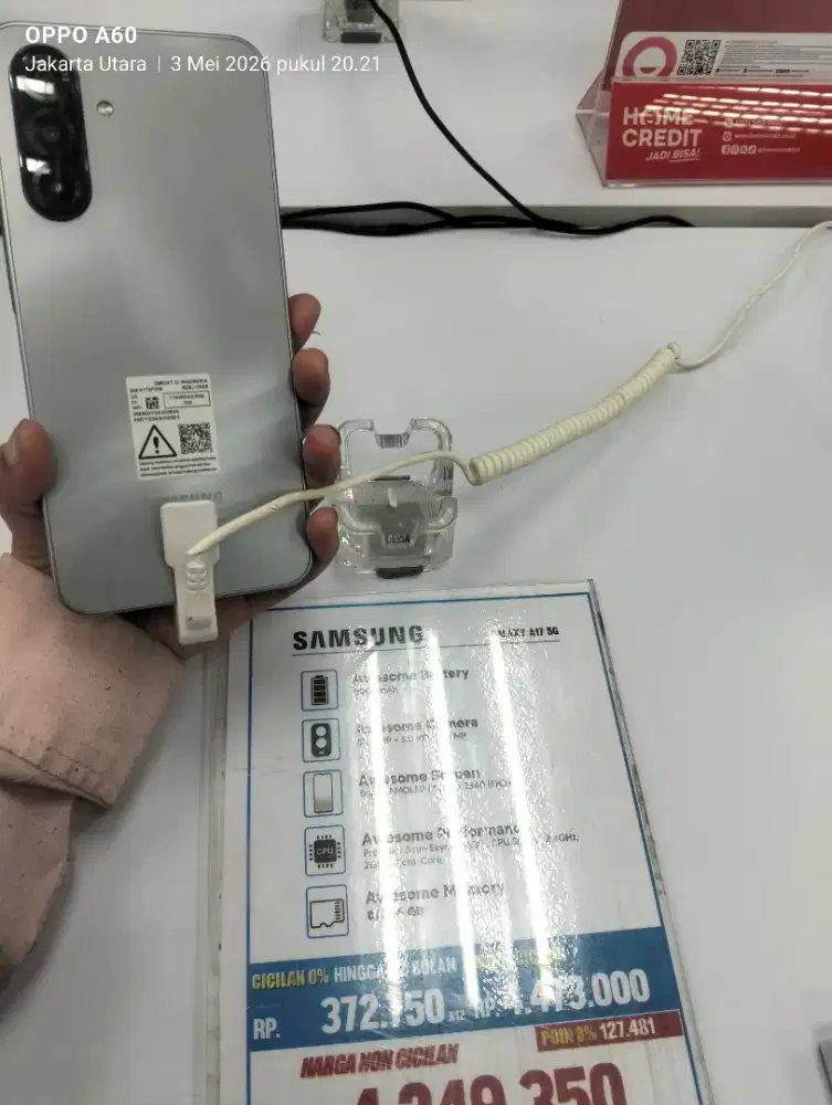 SAMSUNG A17 4G 8/128 GREY