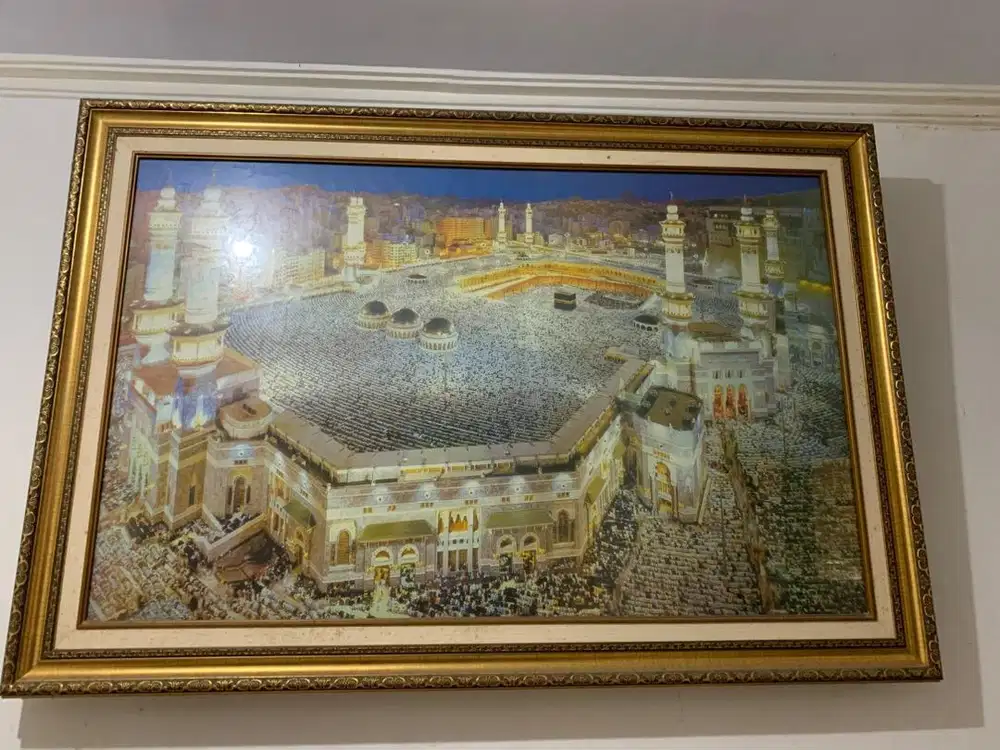 Pigura Mekkah uk besar
