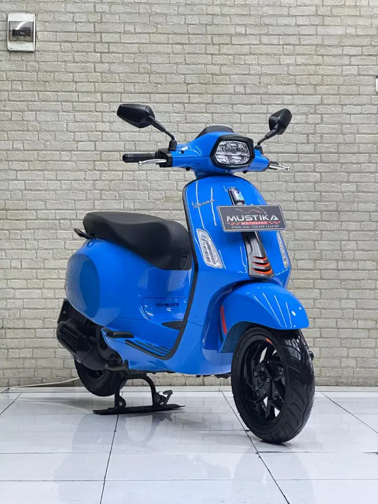 TERMURAH‼️Vespa Sprint S150 ABS 2024 Blue Favorit - Dava Mustika