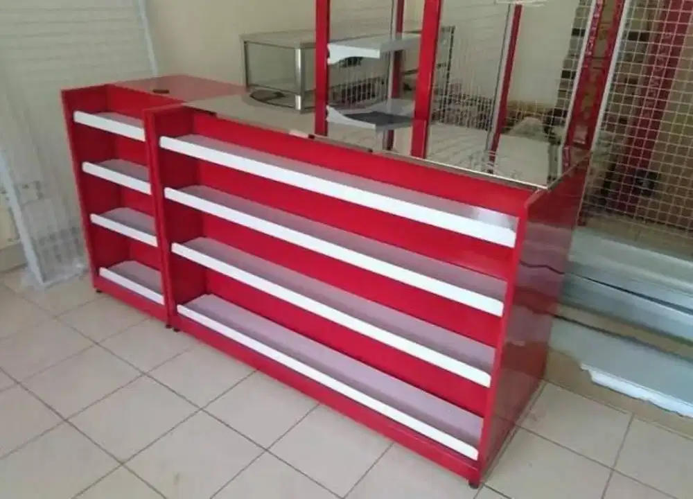 Meja Kasir Plat Besi