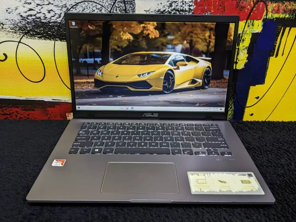 Laptop Asus VivoBook X409 AMD A4 9125 4/256 Slim Siap Pakai