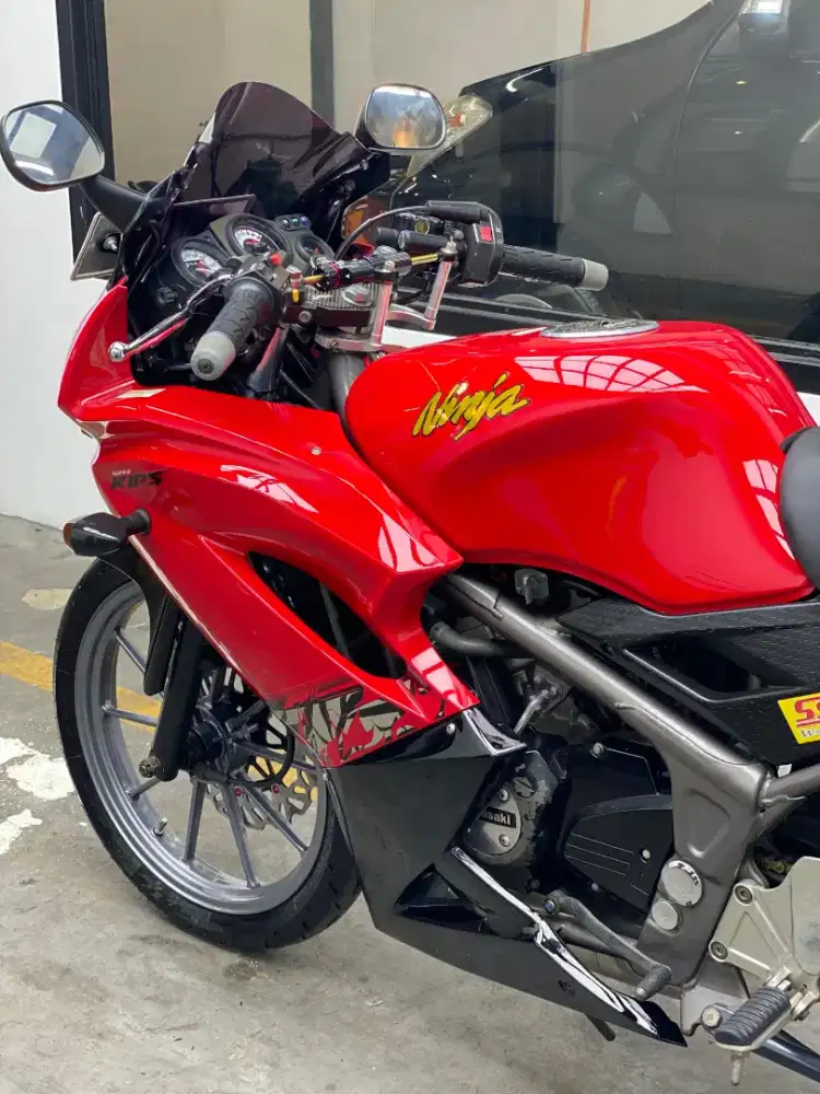 JUAL CEPAT MOTOR NINJA RR NEW 150cc FERRARI THN 2013 NEGO TIPIS 35JT