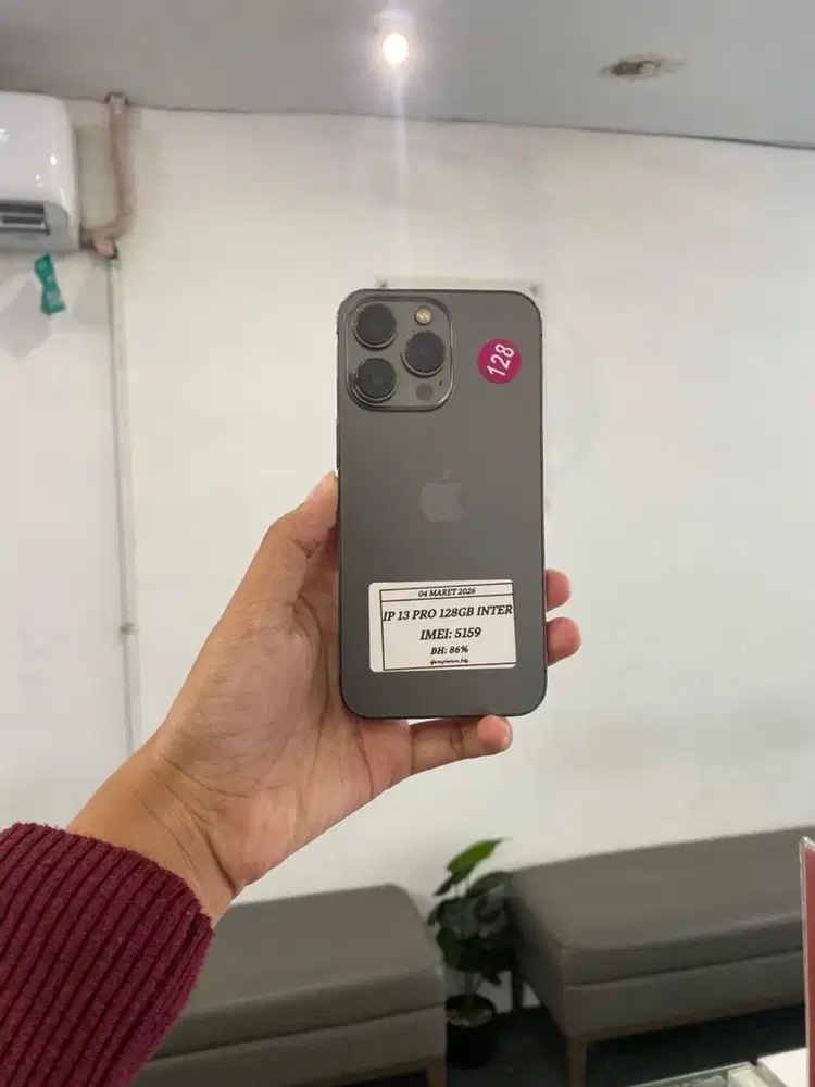 IPHONE 13 PRO 128GB  FULLSET NOMINUS MENERIMA TT/KREDIT
