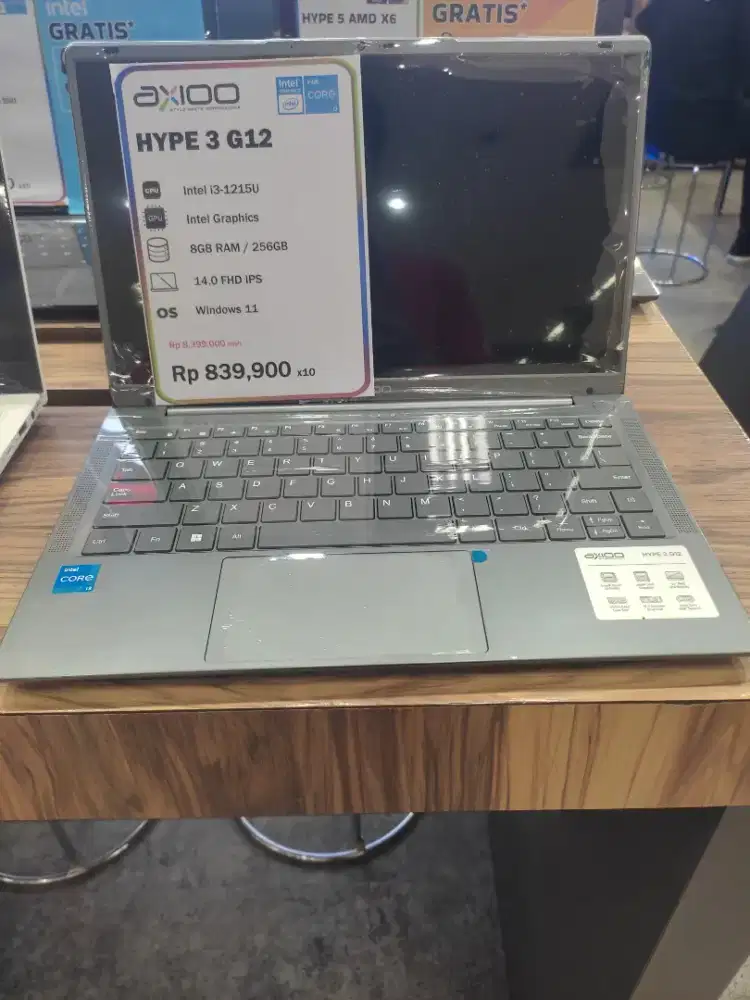 Axioo HYPE 3 g12 ram 8 256gb SSD bisa cicilan tanpa DP cukup KTP saja