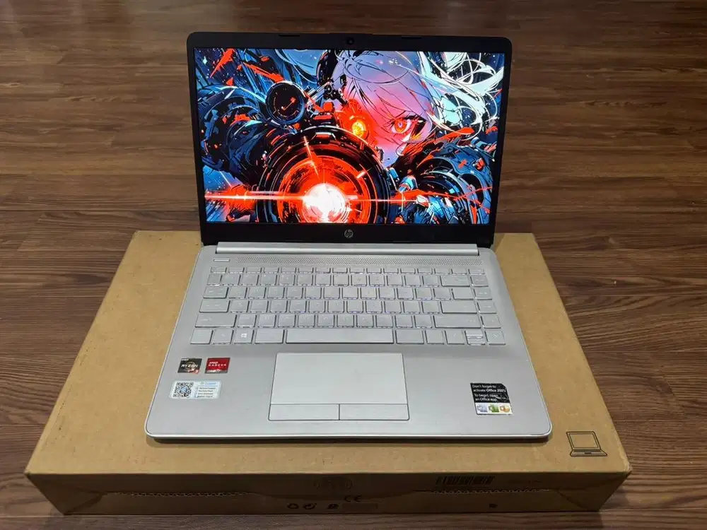 HP 14S-DK1514AU RYZEN 3-3250U RAM 8GB SSD 512GB VGA 2GB