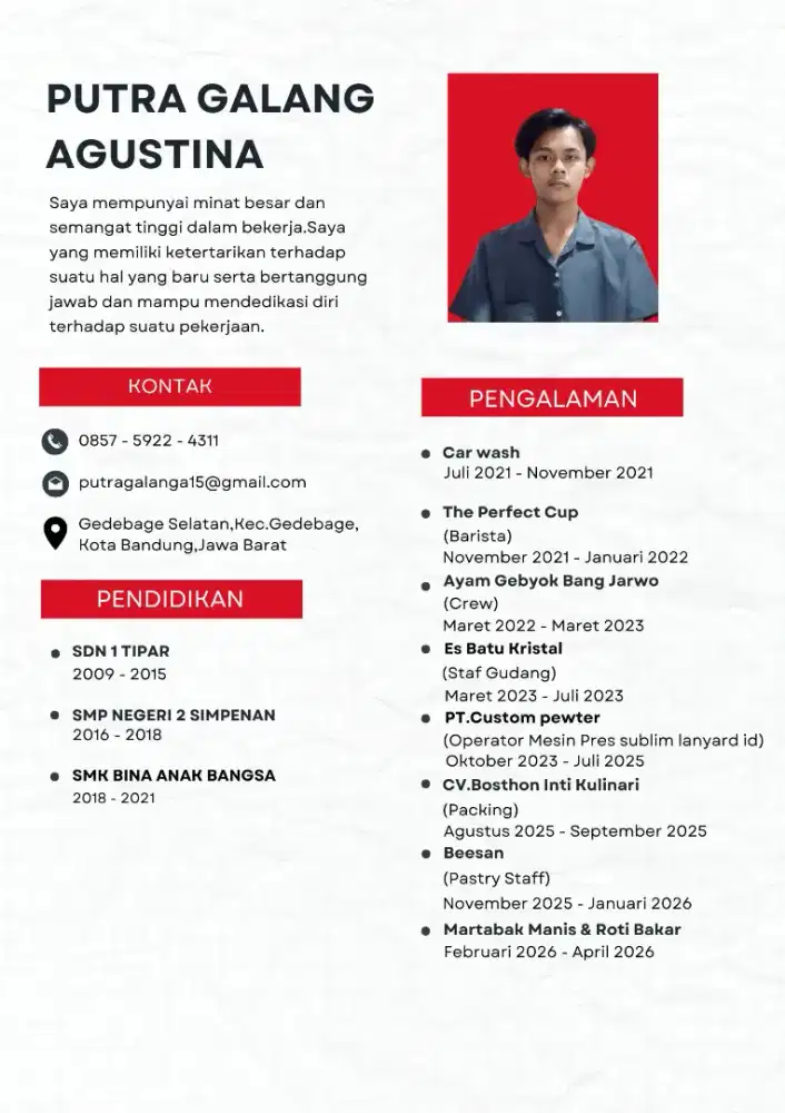 mencari pekerjaan