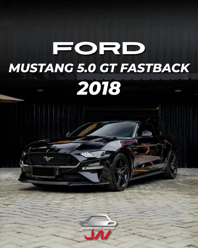 FORD MUSTANG 5.0 GT FASTBACK S550 FACELIFT 2018 / LOW ODO / LIKE NEW