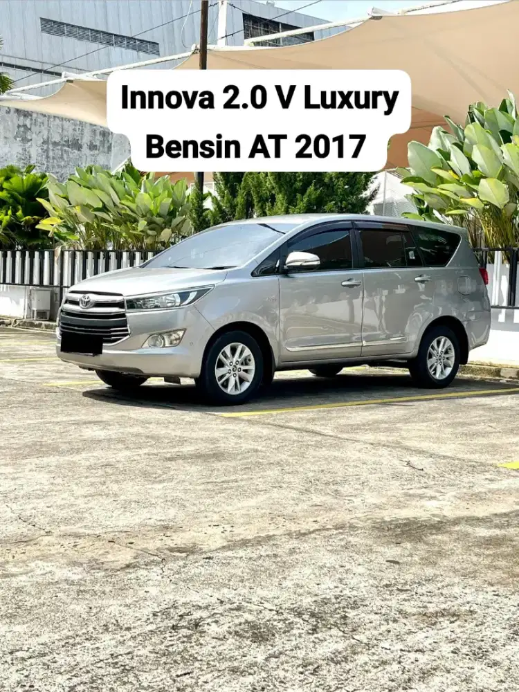 Innova 2.0 V Luxury Bensin AT 2017 , Km 101 ribuan