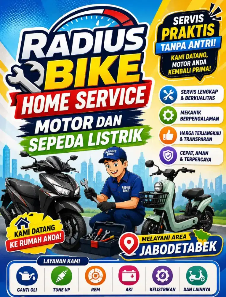 Service sepeda listrik