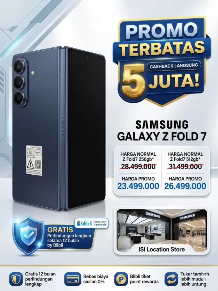 Samsung galaxy Zfold 7 12/256gb