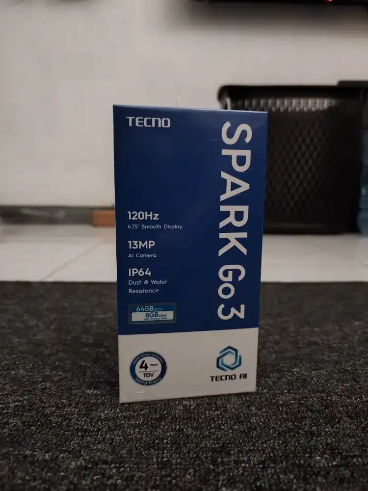 Tecno spark go 3 baru new