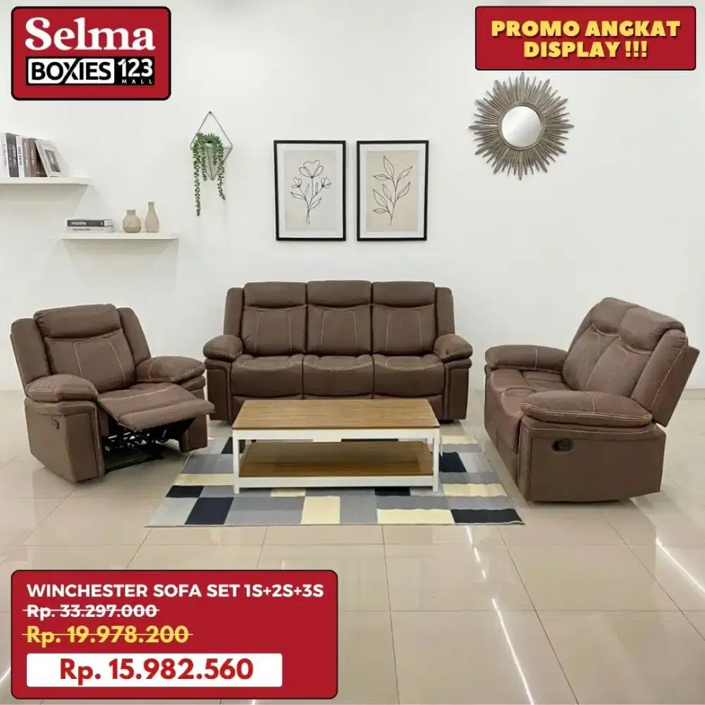Sofa winchester recliner