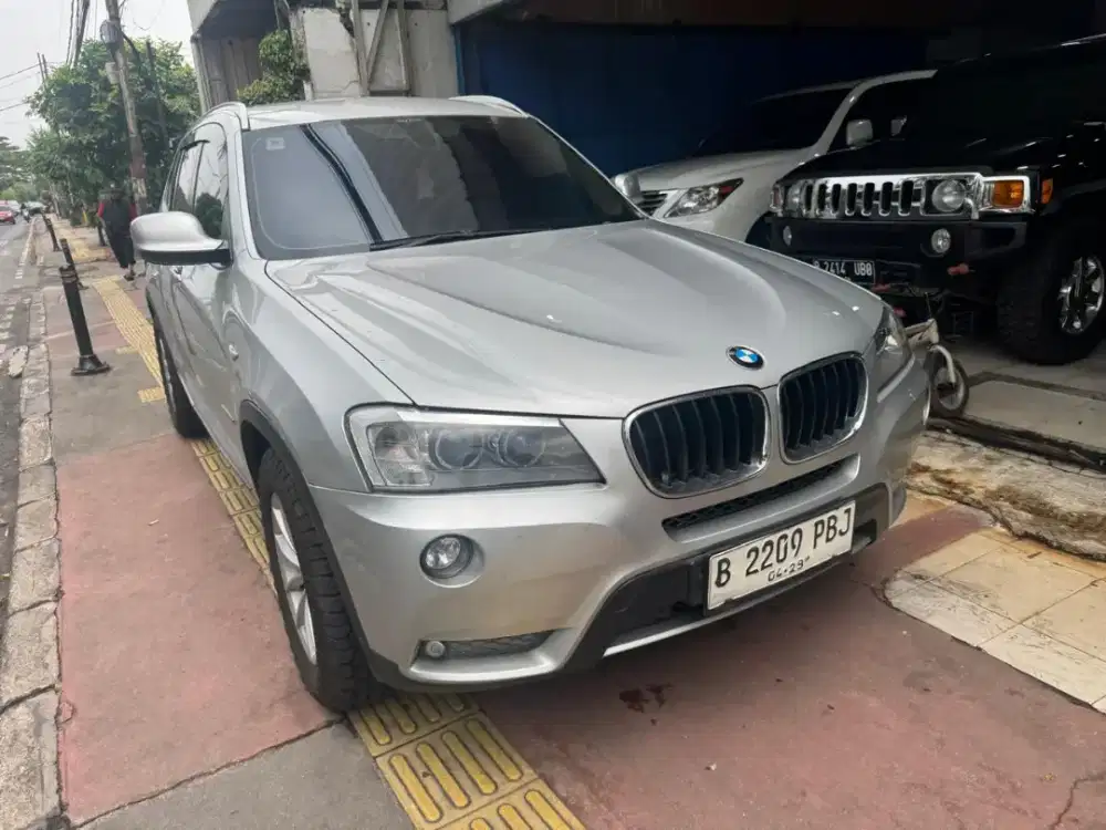 Bmw X3 th 2013 AT siap pakai pajak on