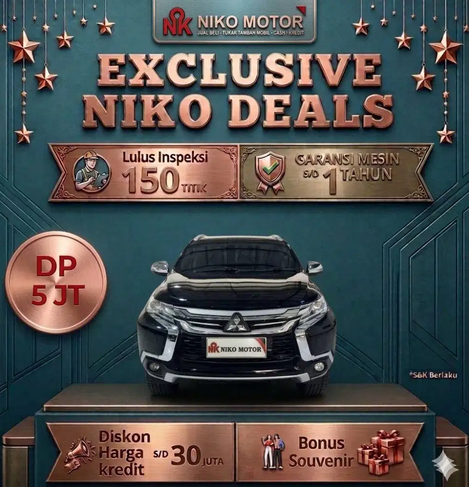 (ANTIK KM69RB) PAJERO DAKAR 2019 AT :2018|2020