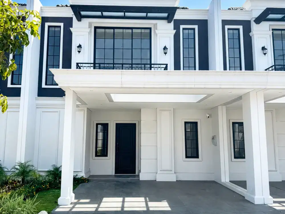 Rumah 2LT Villa Pasir Putih PIK2 120m² 8x15 3+1KT Cluster Terbaru