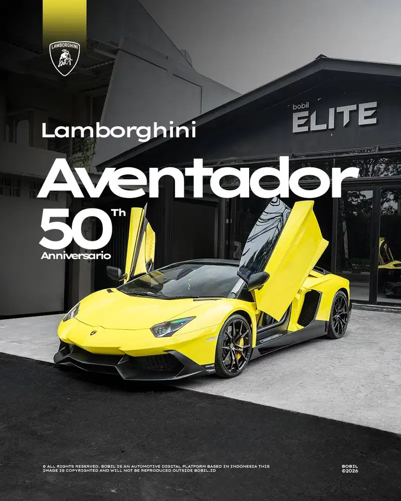 NIK 2014 Lamborghini Aventador LP720-4 50th Anniversario Roadster