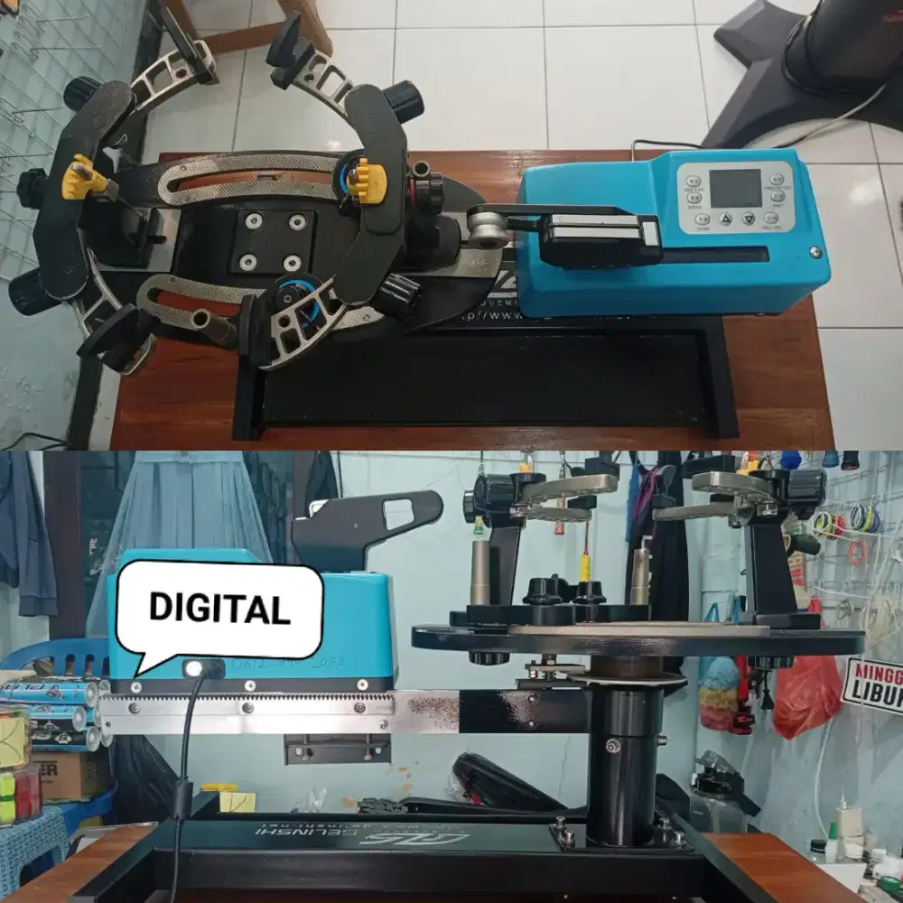 Mesin Senar DIGITAL Raket badminton bulutangkis tenis
