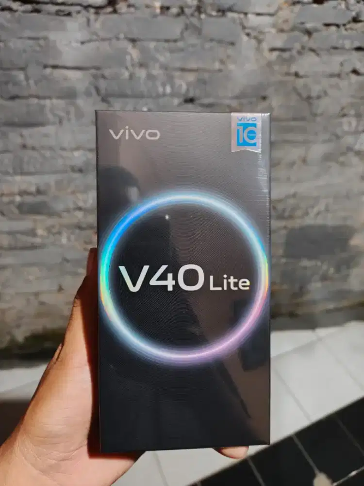Vivo V40 Lite Silver Ram 8+8/256 GB, Baru Segel Garansi Resmi Vivo