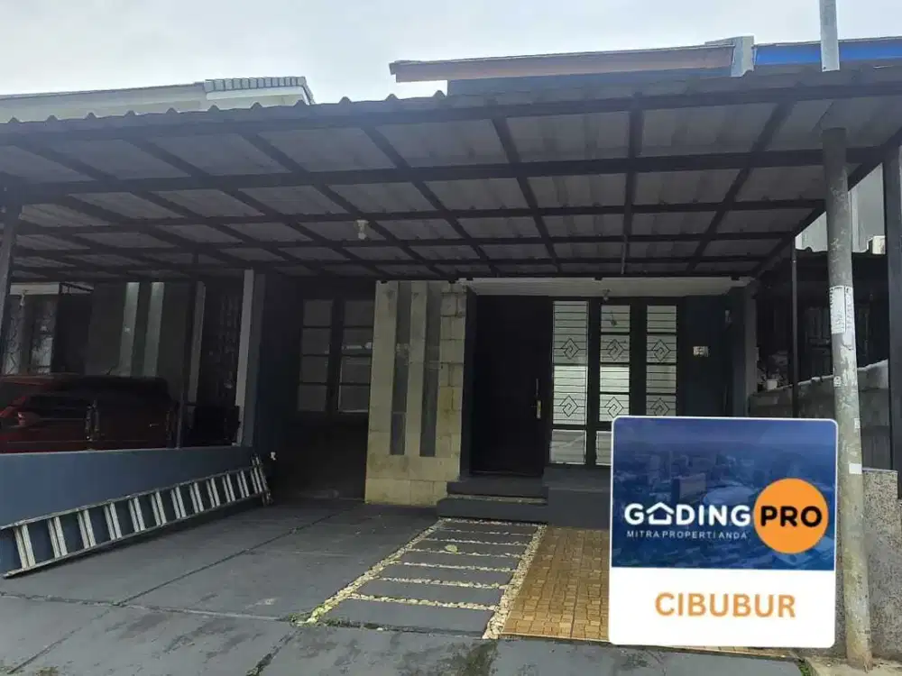 Rumah rapih 1 lantai siap huni di Cibubur Residence
