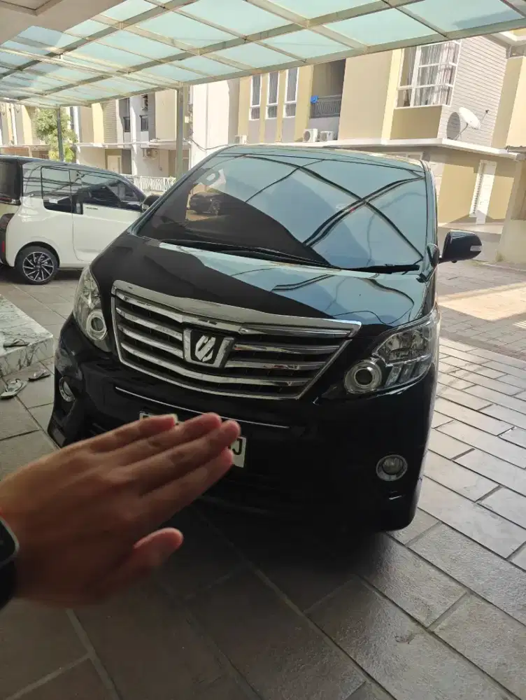 Alphard sc alcantara 2013 low km terawat cash only