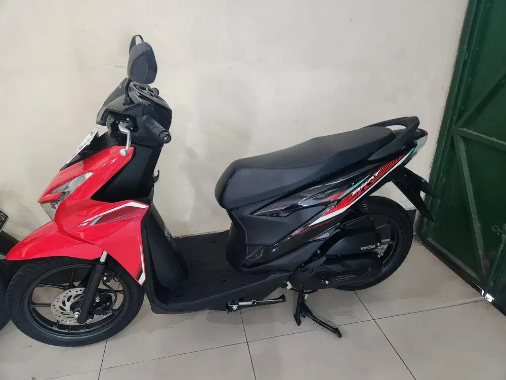 Beat all new hitam merah 2025 low km gbm