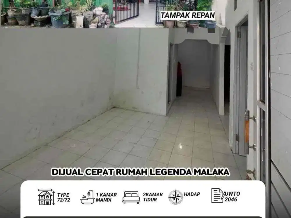 dijual cepat legenda malaka