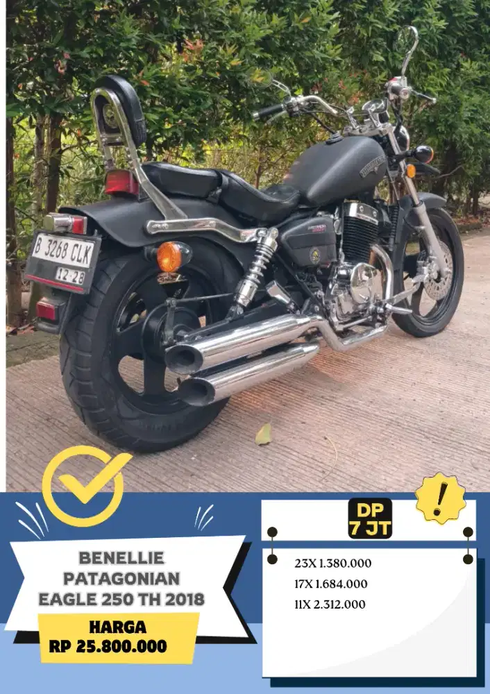 Benellie Patagonian Eagle 250 Tahun 2018 READY