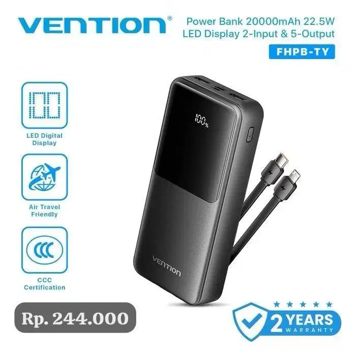 PB VENTION 20000 mAh