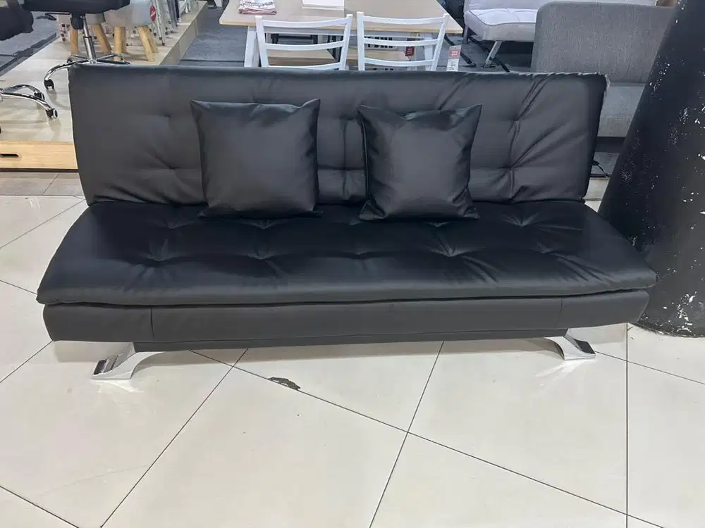PROMO SOFA BED MEWAH KULIT SINTETIS
