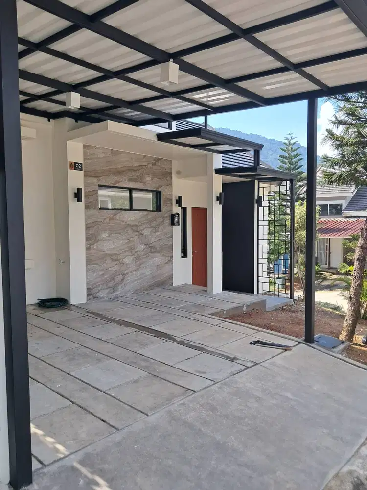 Rumah full renovasi view gunung