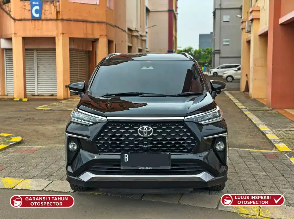 Dp ceper Veloz Q TSS 2022 matic hitam new toyota avanza cvt