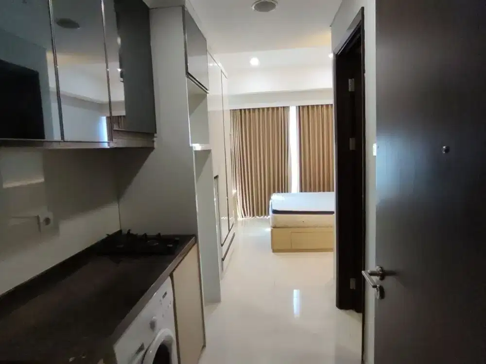 Disewakan Apartemen Puri Mansion Tipe Studio Luas 26 m2 Kondisi Furnish Interior Harga Termurah