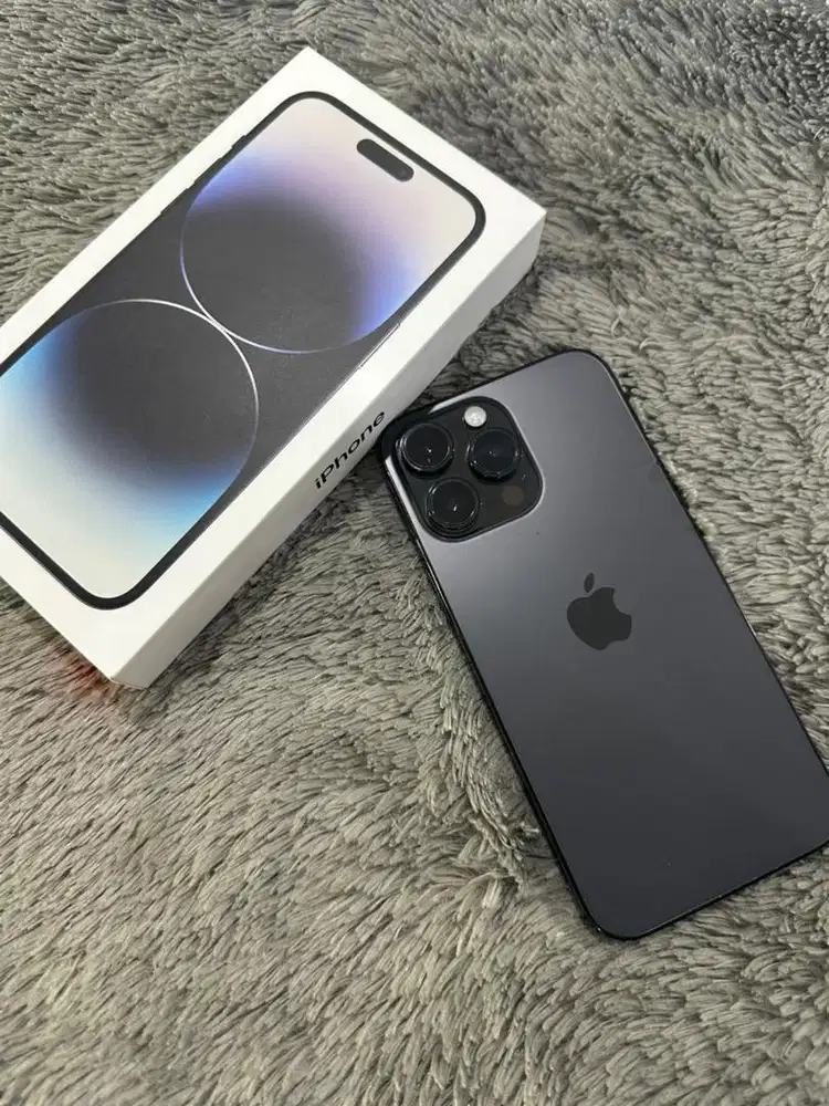 Iphone 14 pro max 128 gb ibox fullset ori mulus