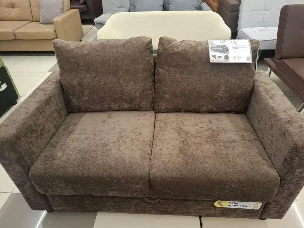 Sofa Tadeo 2S + Storage Brown