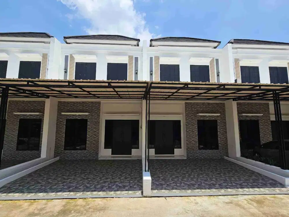 Rumah 2lt siap huni, anti banjir, KPR 0 DP