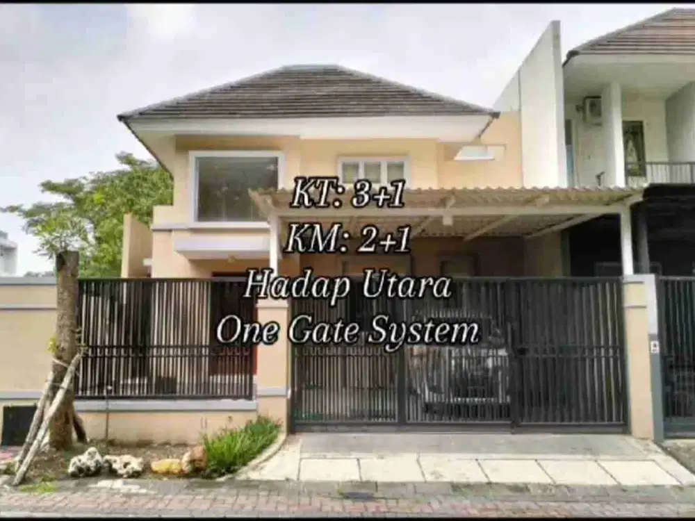 DiSewakan Cepat Rumah Terawat Siap Huni Rumah Homy Alam Galaxy Surabaya.