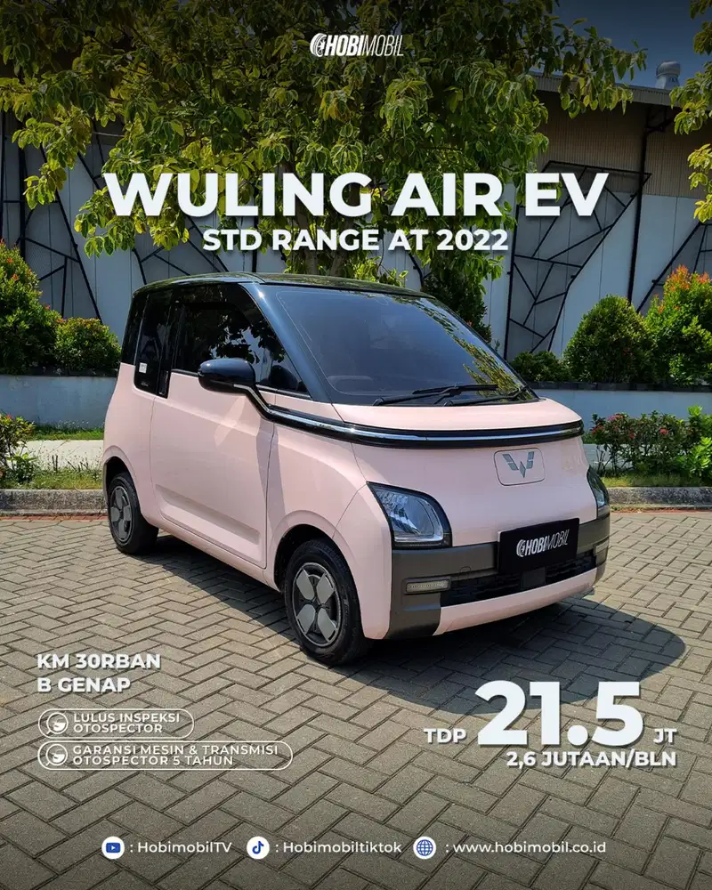 Wuling airev stand range at 2022 Pmk 2023