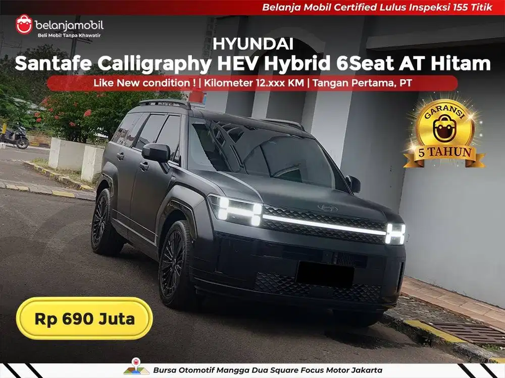 [ KM LOW ] Hyundai Santafe Santa Fe Calligraphy Hybrid 2024/2025