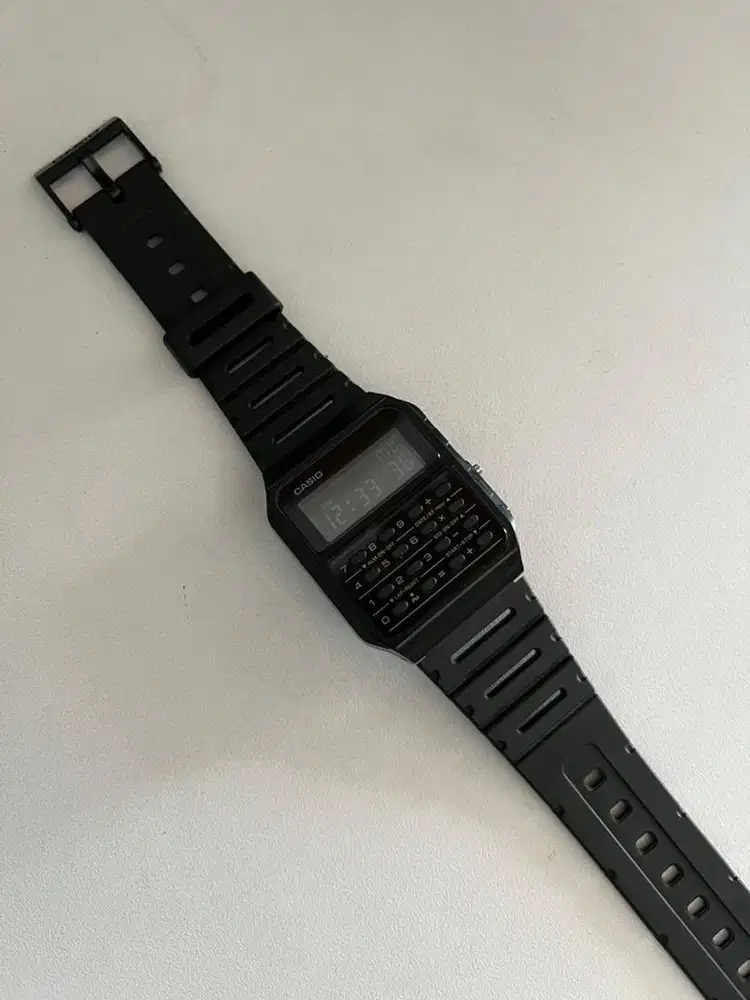 Jam Tangan Casio General CA-53WF-1BDF Kalkulator