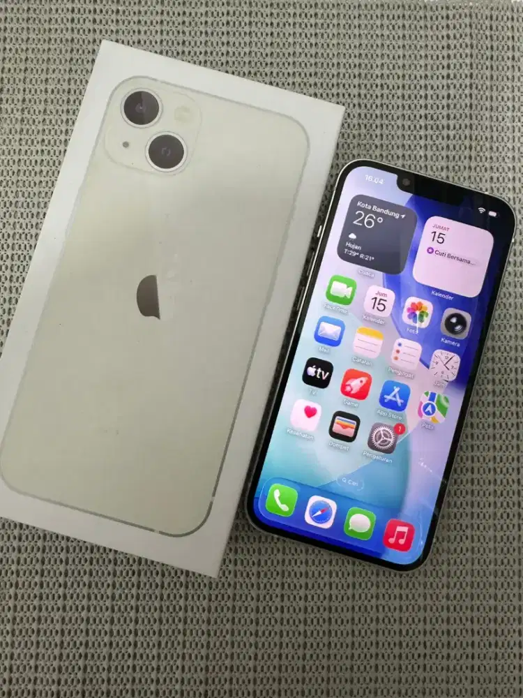 IPHONE 13 ALL OP 128 GB LIKE NEW BANGET / CASH / KREDIT / TRADE IN