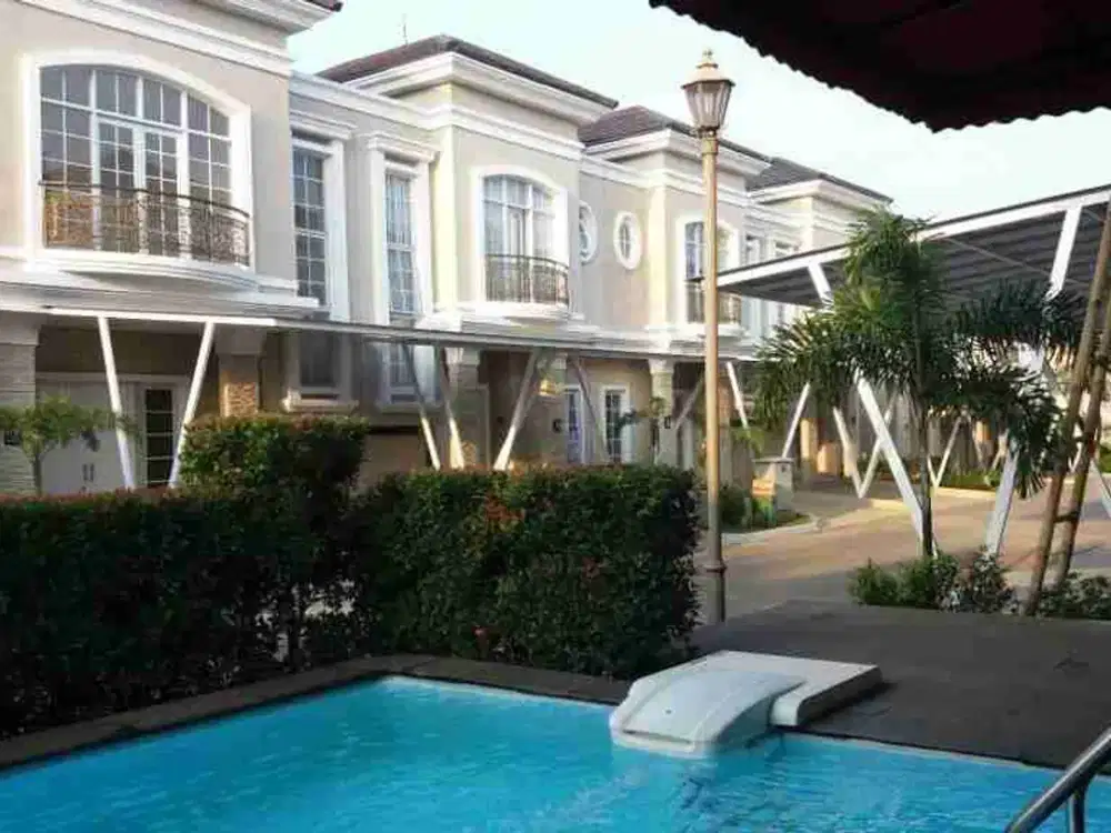 Rumah mewah cluster Paris Residence 2.85 M di jaksel dkt Stasiun MRT Lebak bulus dan Bintaro