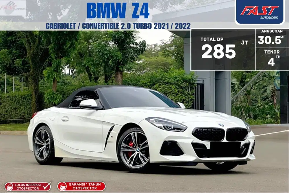 BMW Z4 2022 / 2021 2.0 TURBO CABRIOLET / CONVERTIBLE KM.4RB LIKE NEW
