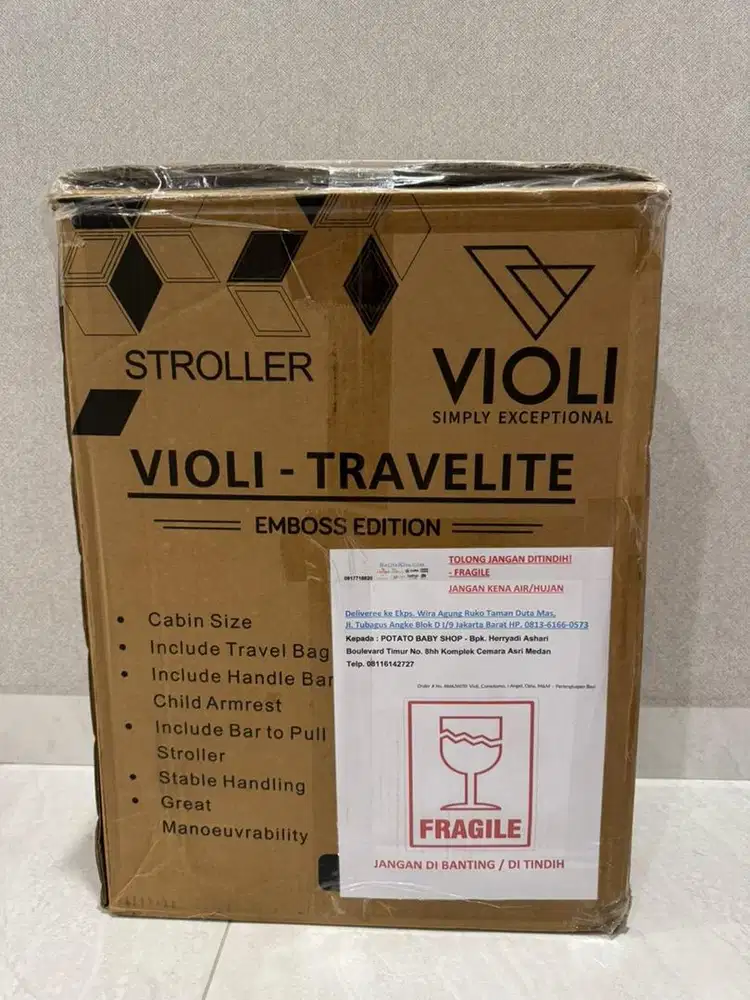 Stroller Violi Travelite Emboss