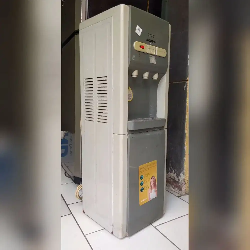 Dispenser Modena Hot N Cool Compressor Normal Fungsi Terawat No Minus