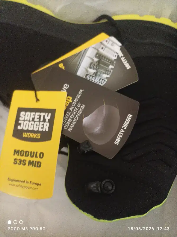 JUAL BU SAFETY JOGGER modulo S3S mid UKURAN 44
