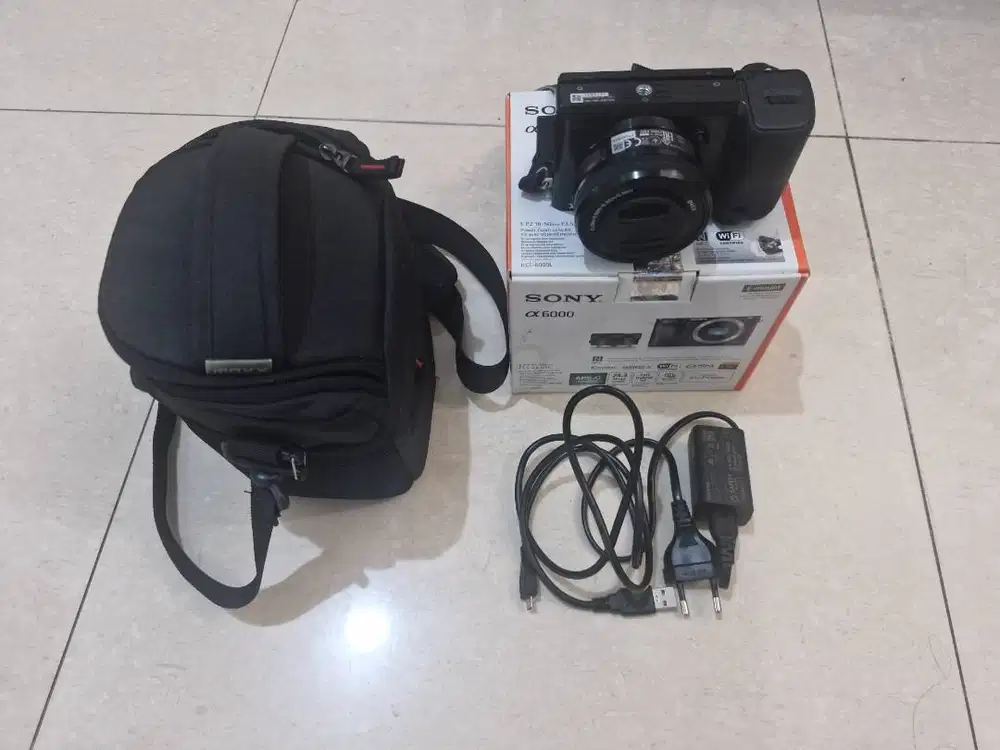Kamera Mirrorless Sony Alpha A6000 Black