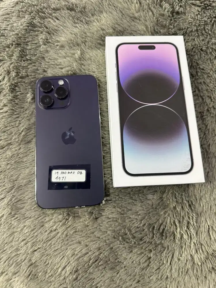 Iphone 14 pro max 1 tb ibox fullset oem mulus