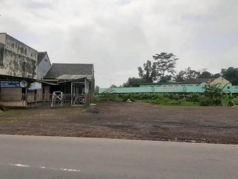 Dijual Tanah darat pinggir jalan